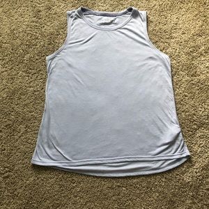 Calvin Klein light purple performance tank top for activewear workout